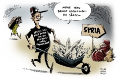 schwarwel-karikatur-syrien-syria-krieg-waffen