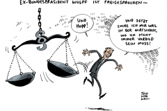 schwarwel-karikatur-wulff-freispruch-exbundespräsident-gericht