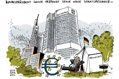 schwarwel-karikatur-gauck-bundespraesident-deutsche-bank-banken