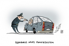 schwarwel-karikatur-flensburg-punkteregeln-fahrzeuge-fahrer-fahrverbot