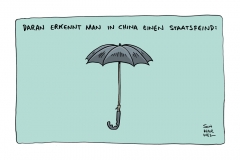 schwarwel-karikatur-schirm-regenschirm-china-hongkong