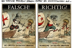 schwarwel-karikatur-amerika-entdeckung-muslime-erdogan