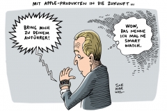 schwarwl-karikatur-applewatch-verkaufsschlager