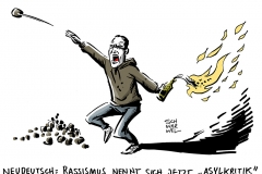 schwarwel-karikatur-nationalsozialismus-asylpolitik-fluechtlinge-rassismus
