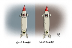 schwarwel-karikatur-usa-russland-bombe