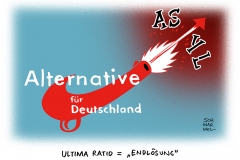 schwarwel-karikatur-afd-asyl-deutschland-alternative-für-deutschland