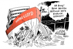 schwarwel-karikatur-hapag-lloyd-schiff-dax-boersengang