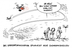 schwarwel-karikatur-drohne-drohnenfluege-fuehrerschein