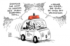 karikatur-schwarwel-taxi-selbstfahrende-autos