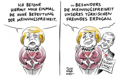 karikatur-schwarwel-merkel-erdogan-böhmermann-meinungsfreiheit