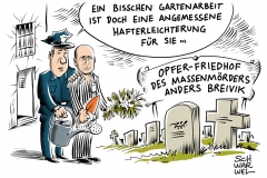 karikatur-schwarwel-breivik-haft-isolationshaft-massenmörder