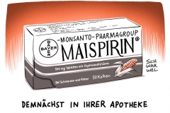 karikatur-schwarwel-bayer-monsanto-saatgut-gen-pharma-genmanipuliert