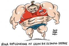 karikatur-schwarwel-olympia-russland-doping-rio