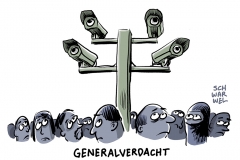 karikatur-schwarwel-generalverdacht-cdu-fluechtlinge-fluechtlingspolitik