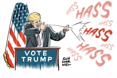 karikatur-schwarwel-donald-trump-clinton-us-usa-amerika-wahl