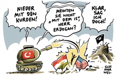 karikatur-schwarwel-tuerkei-erdogan-is-islamischer-staat-kurden