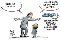 karikatur-schwarwel-csu-afd-nachplapper-papie-seehofer-fluechtlinge-fluechtlingspolitik