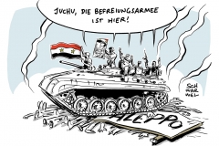 karikatur-schwarwel-syrien-aleppo-krieg-rebellen-rebellion