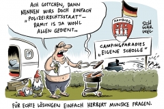 karikatur-schwarwel-g20-gipfel-hamburg-polizei-polizeistaat