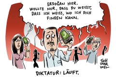 karikatur-schwarwel-erdogan-tuerkei-diktatur-erdogan-schaltet-sich-in-handys-ein-putsch