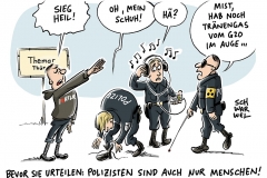 karikatur-schwarwel-themar-thueringen-rechtsrock-festival-heil-hitler-hitlergruss-polizei
