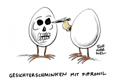 Fipronil in Deutschland: Fast 30 Millionen Eier nach Deutschland geliefert