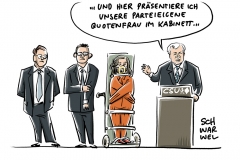 CSU-Minister von Bayern nach Berlin: CSU-Kabinettsliste zeigt, Frauen in Partei kaum gefördert