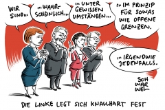 Parteitag: Linke streitet über Wagenknechts Position zur Flüchtlingspolitik