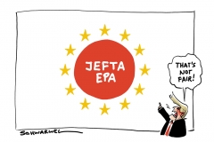 Jefta gegen US-Protektionismus: EU und Japan unterzeichnen Freihandelsabkommen
