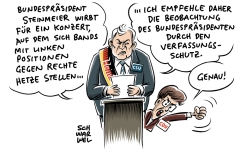 Wegen Unterstützung für Konzert in Chemnitz: CDU-Spitzenfrau Kramp-Karrenbauer kritisiert Steinmeier, Bundesinnenminister Steinmeier lehnt Beobachtung der AfD durch Verfassungsschutz ab