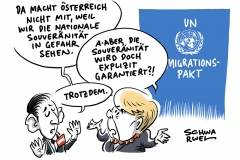 Vereinte Nationen: Österreich sagt Nein zum UN-Migrationspakt