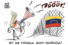 Venezuela: Mehrere Tote bei Maduros Blockade gegen Hilfsgüter