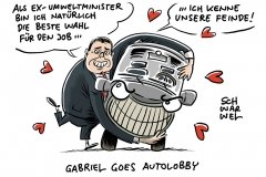 Automobilverband sucht neuen Präsidenten: Gabriel erste Wahl für Auto-Lobby