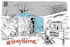 #StayHome in der Corona-Pandemie: Geflüchtetenunterkünfte in Lagern sind kein Zuhause