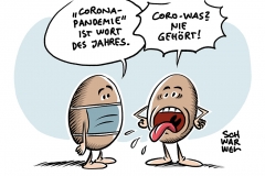 Deutsche Sprache: „Corona-Pandemie“ ist Wort des Jahres 2020