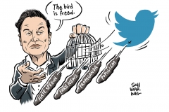 Wankelmütiger Hightech-Milliardär: Elon Musk übernimmt offiziell Twitter und feuert Spitzenkräfte