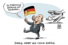 Außenministerin zu Scholz-Reise: Deutsche China-Politik muss sich verändern