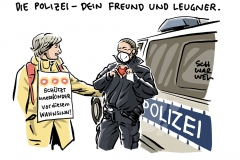 Fehlende Kräfte, zurückhaltendes Eingreifen: Fragwürdiger Polizeieinsatz bei „Querdenker“-Demo in Kassel