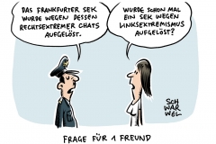 Wegen rechtsextremer Chats: Frankfurter SEK wird aufgelöst