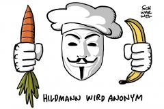 Websites, Telegram, E-Mails: „Anonymous“ kapert Hildmanns Kanäle