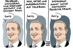 Skandalwochen bei Mark Zuckerberg: Ausfall von Facebook, Instagram und WhatsApp passt ins Bild