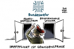 Strafen bei Weigerung möglich: Bundeswehr führt Corona-Impfpflicht ein