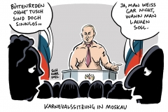 Putin gibt in Rede zur Lage der Nation Westen Schuld an Ukrainekrieg: Putin setzt „New Start“-Atomwaffenvertrag mit USA aus