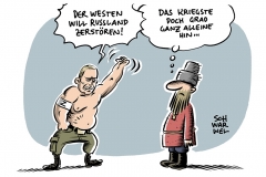 Putin überzeugt: „Westen will Russland zerstören“