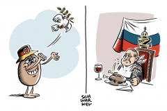 Krieg gegen die Ukraine: Baerbock sieht derzeit keine Friedens-Verhandlungen mit Putin