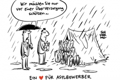 Schleswig-Holsteins Ministerpräsident Daniel Günther, CDU: „Überversorgung von Asylbewerbern sollte vermieden werden“