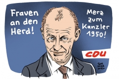 211217-merErgebnis der Mitgliederbefragung: Merz wird Vorsitzender der CDUz-1000-karikatur-schwarwel