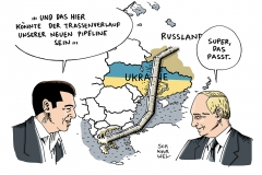 schwarwel-karikatur-pipeline-russland-ukraine-griechenland