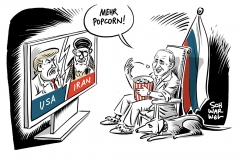 Nahost-Konflikt zwischen USA und Iran: Putin profitiert von der Lage