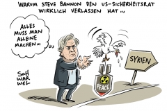 karikatur-schwarwel-syrien-donald-trump-steve-bannon